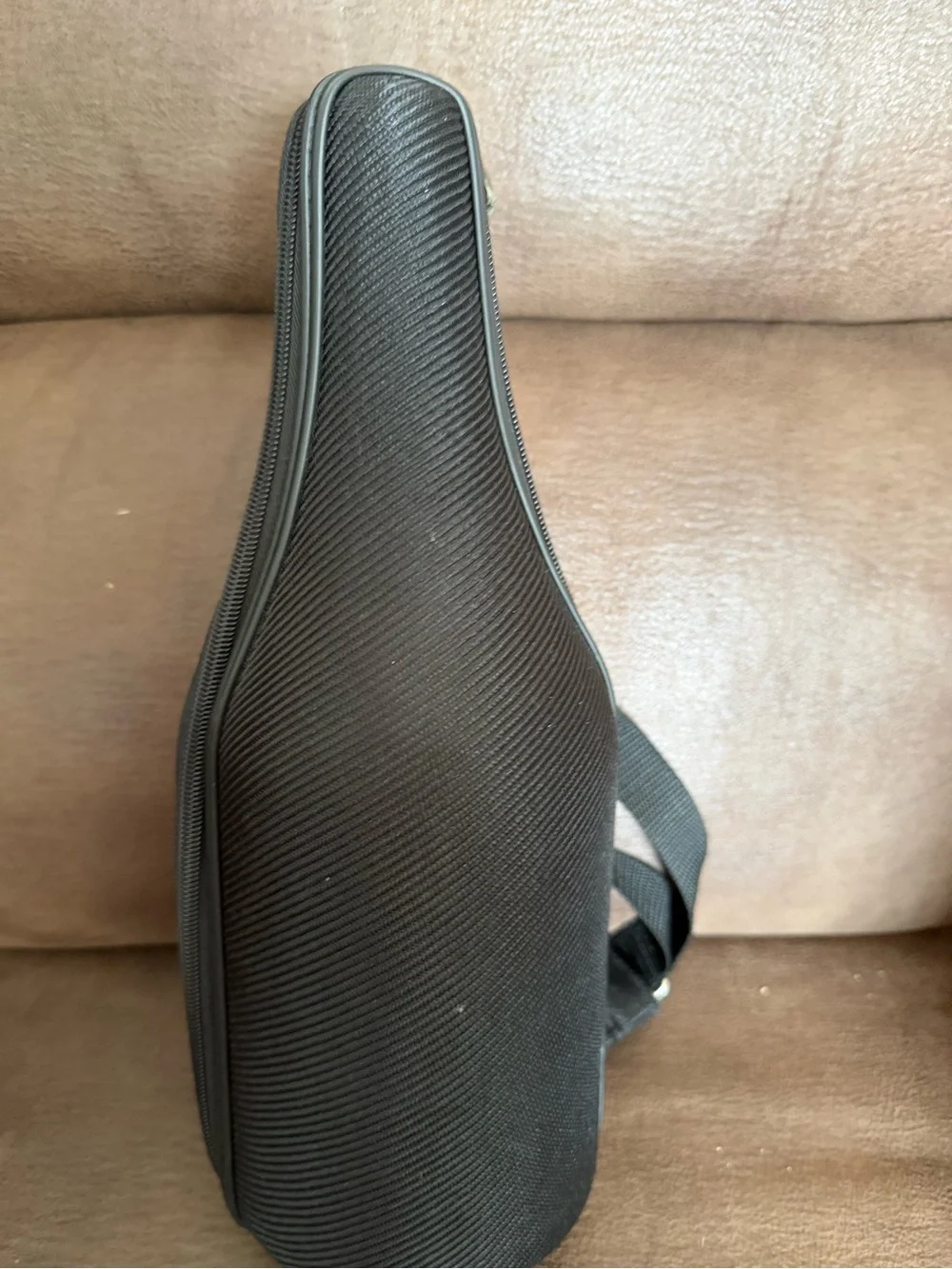Caddy-O Insulated Wine Bottle Cooler Shoulder Strap Carrier Tote Bag Black